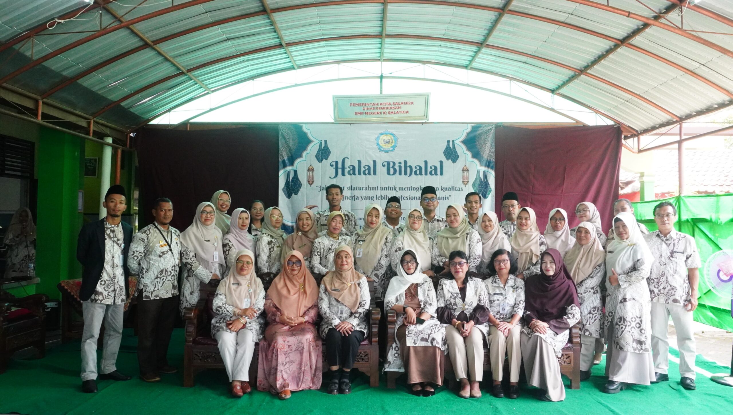 HALALBIHALAL SMPN 10 SALATIGA
