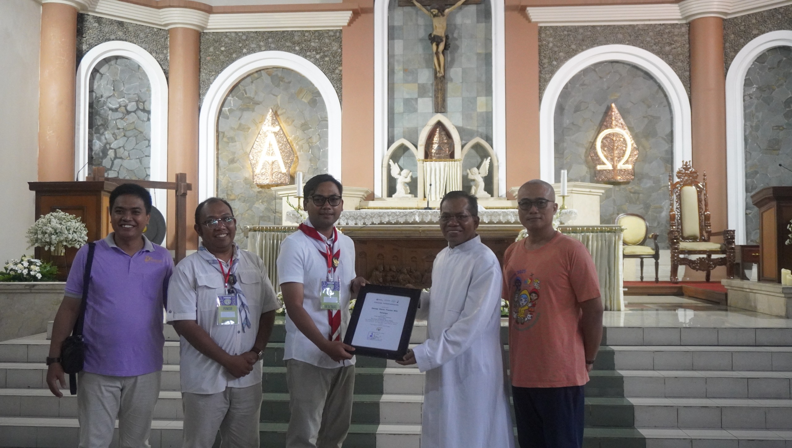 Pramuka SMPN 10 Salatiga Dalami Toleransi Lewat Indonesia Mini