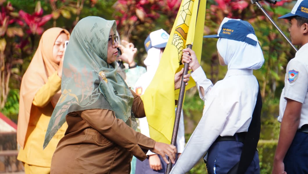 Sertijab Pengurus OSIS SMPN 10 Salatiga